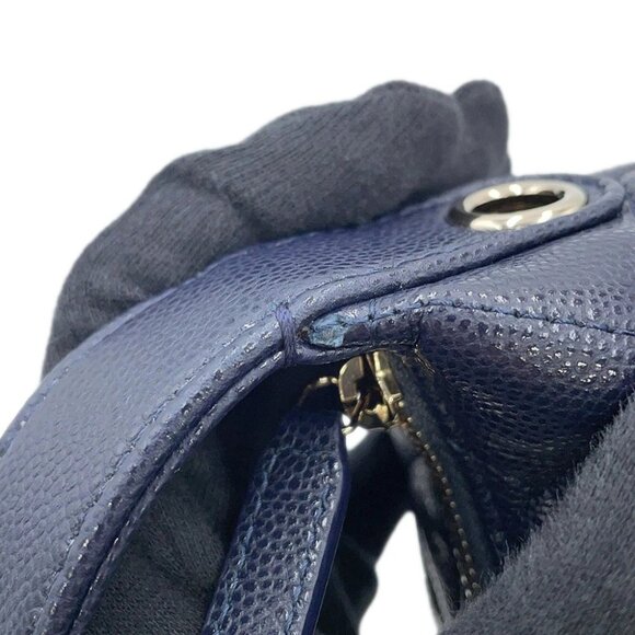 CHANEL Hobo ChainShoulder Calfskin Navy AP4386 - Picture 7 of 13